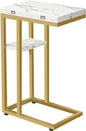 HOOBRO Foldable C Shaped End Table, C Shaped Side Table by HOOBRO