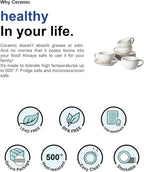 LE TAUCI Espresso Cups with Saucers 3 oz, Ceramic Embossment Coffee Cup for Double shot, Lungo, Ristretto,Dishwasher Safe - Set of 4, Arctic white