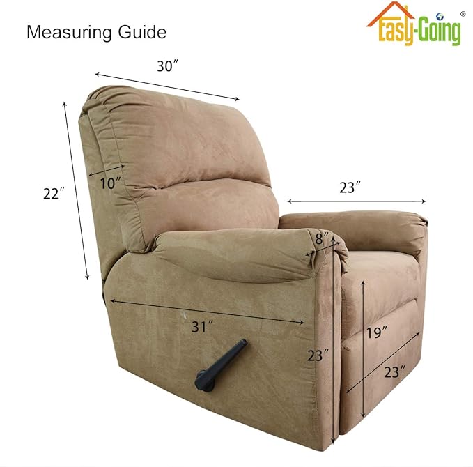 Easy-Going Reversible Couch Cover, Recliner 22 in, Water Resistant Furniture Mat - Image 7