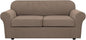 H.VERSAILTEX 3 Piece Stretch Sofa Covers by HVERSAILTEX