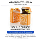 Bacha Coffee | Seville Orange Fine Flavoured Signature Nomad Collection, 100% Arabica Specialty Coffee, Ground Beans, Medium Roast, 250g