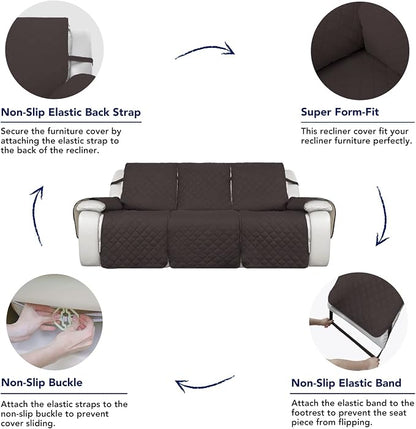 PureFit Water Resistant Reversible Sofa Covers - Image 4