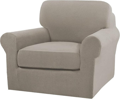 Turquoize 2 Piece Chair Covers Chair Slipcovers by Turquoize