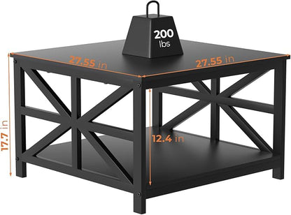 GreenForest Modern Living Room Coffee Table - Image 2