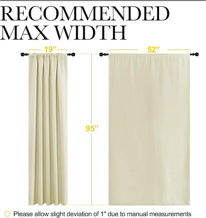 NICETOWN Room Darkening Curtains - Image 7
