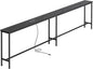SUPERJARE 102.4 Inch Sofa Table by SUPERJARE