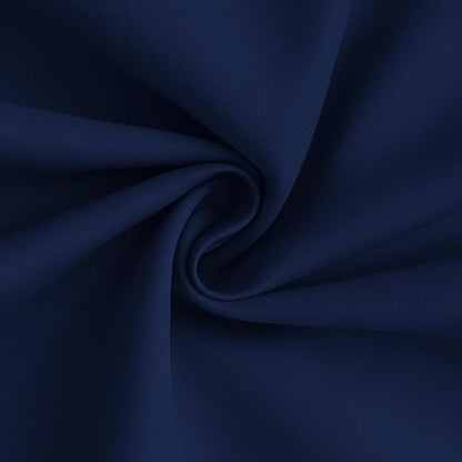 Yakamok Navy Blue 100% Blackout Curtains 63 Inches Long 50" Wide, 2 Panels | - Image 3
