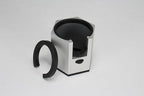 Espresso Tamping Station, Coffee Portafilter Holder, Aluminum Alloy Stand for Most 51mm, 53mm, 54mm, 58mm Coffee Portafilter (Hexagon,Silver)