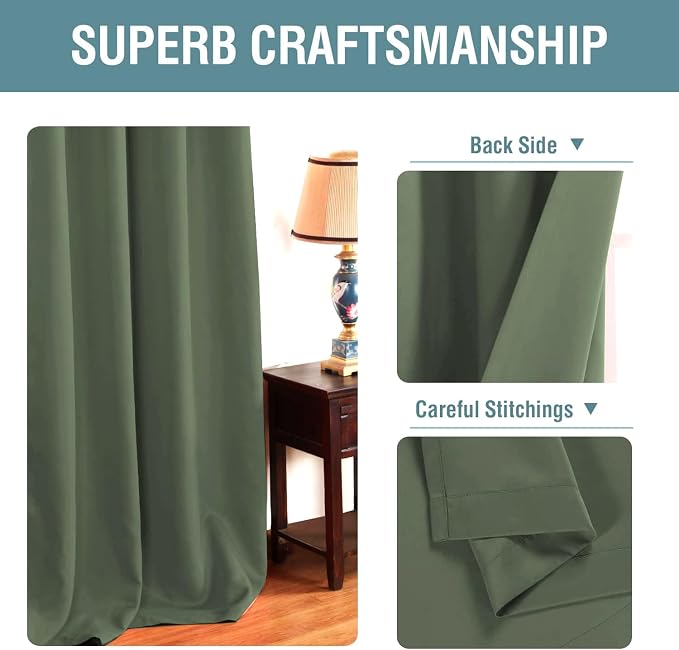 H.VERSAILTEX Blackout Curtain for Living Room Thermal Insulated Window - Image 3