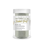 BAKELL Silver Sage Edible Glitter, 25 Grams | TINKER DUST Edible Glitter | KOSHER Certified | 100% Edible Glitter | Cakes, Cupcakes, Cake Pops, Drinks, Dessert Vegan Glitter & Dusts (25g, Silver Sage)