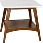 Madison Park Parker End Tables-Solid Wood, Two-Tone Finish by MADISONPARK