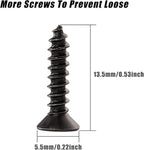 Yangbaga 30Pcs Wall Hooks for Hanging-Large Metal Coat Hooks with 60 Pieces Screws,Black Heavy Duty Wall Mounted Hook for Door Hook,Purse,Towel, Key, Robe, Coats, Scarf, Bag, Cap, Coffee Mugs