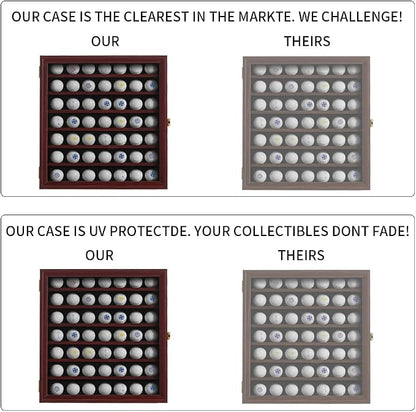KCRasan 49 Golf Ball Display Case Lockable - Image 2