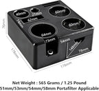 Coffee Tamper Mat Silicone Corner Tamping Mat (Coffee Tamping Station Black)