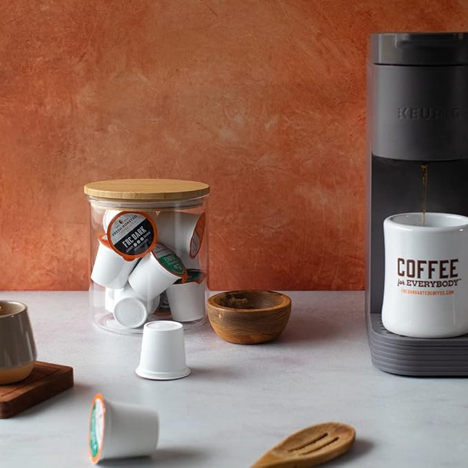 Fresh Roasted Coffee, Colombian, Medium Roast, 24 Pods for K Cup Brewers