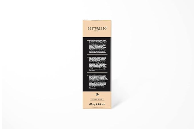 Bestpresso Coffee capsules compatible with Starbucks Verismo, Caffitaly, CBTL, K-fee systems 80 Pods (Desciso)