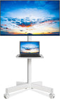 Rfiver Mobile TV Stand for 23-65 Inch LCD LED Flat/Curved Panel Screen TVs up by Rfiver