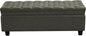 WUTUTUEE 50" Faux Leather Storage Ottoman Bench, End of Bed Upholstered by WUTUTUEE