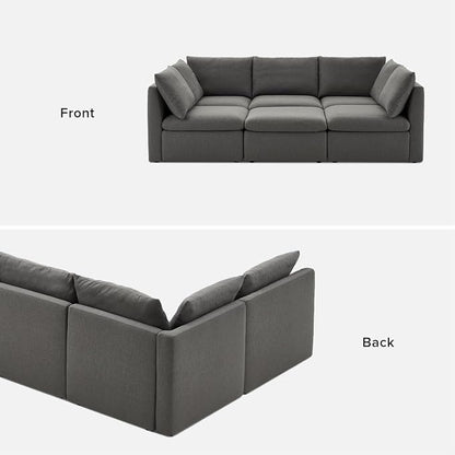 mopio Oversized Modular Sectional Sofa - Image 9