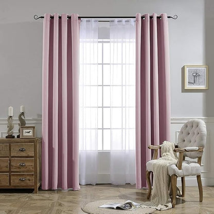 NICETOWN Bedroom Curtains Room Darkening Draperies - Image 6