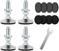 4 Set M10 Adjustable Leveling Feet, Heavy Duty Height Adjuster Furniture by Tahikem