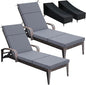 Patelai 2 Set Outdoor Chaise Lounge Cushions by Patelai