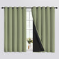 SimpleHome Sage 100% Blackout Curtains Room Darkening Living Room 63 Inch | by SimpleHome