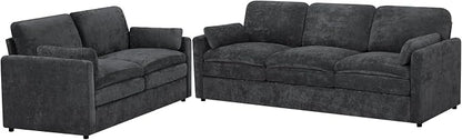2 Pieces Chenille Sofa Set - Image 8