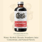 Cook's, Strawberry Extract for Baking, Preserves, Syrup, Cookies, Cakes, 4 oz