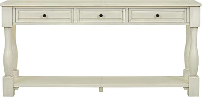 Knocbel 64 Inch Long Antique Entry Console Table - Image 3