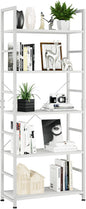 NUMENN 5 Tier Bookshelf, Tall Bookcase Shelf Storage Organizer, Modern Book by NUMENN