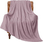 BEDELITE Fleece Blanket Soft Plush Twin Size Blanket Dusky Violet 60"x80" | by BEDELITE
