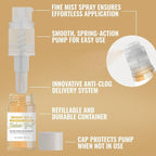 Bakell - Bright Gold Tinker Dust (4g, 1x Mini Spray Pump) Edible Glitter for Food, Desserts, and Beverages!