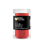 Brew Glitter - Red (25g 1x Shaker Jar) | Edible Glitter For Drinks, Beer and Cocktail Beverages by Bakell