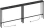 ELYKEN 2 Pack 5.9" Narrow Console Sofa Table by ELYKEN