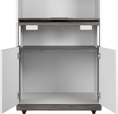 Bestar Orion 30W Tall Storage Cabinet - Image 8