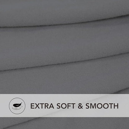 PureFit Stretch Sectional Couch Covers 2 pcs Non Slip L Shape Sofa Cover | - Image 4