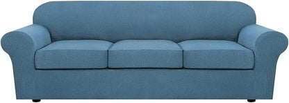 H.VERSAILTEX 4 Piece Stretch Sofa Covers by HVERSAILTEX