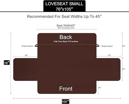 U-NICE HOME Loveseat Sofa Cover - Image 6