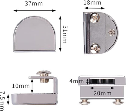 2Pcs Glass Cabinet Lock with Keys, Display Case Lock - Image 6