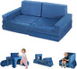 10 Pcs Modular Kids Play Sofa – Versatile Convertible Foam Cushion That Doubles by FURNAWAY