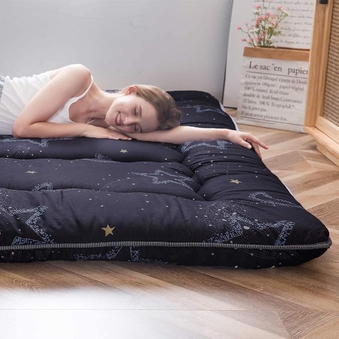 MAXYOYO Japanese Futon Mattress Floor Mattress Sleeping Pad Foldable Bed Roll - Image 5