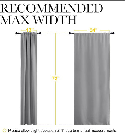 NICETOWN Sidelight Curtains for Front Door - Image 7