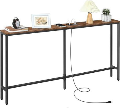 MAHANCRIS 63'' Skinny Console Table - Image 9