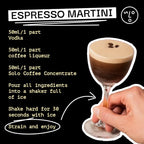 SOLO Cold Brew Coffee Concentrate - Colombian & Brazilian Arabica Blend - Ready-to-Drink Espresso Base for Iced Coffee, Lattes, and Cocktails - 20 Servings per Carton - 32 fl oz Shelf-Stable Carton