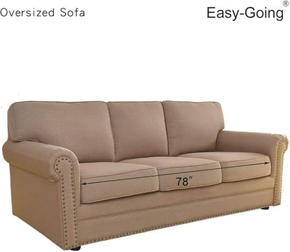 Easy-Going Reversible Couch Cover, 3 Cushion Sofa, Water Resistant Furniture Mat - Image 6