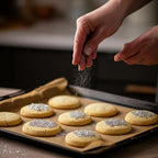 Bakerpan Silver Sanding Sugar for Baking & Cookie Decorating - 5 Ounce Edible Silver Sugar Sprinkles for Cookies, Cakes, Cocktails (Made In USA)