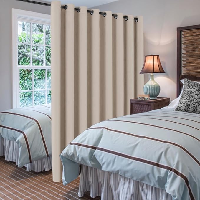 H.VERSAILTEX Blackout Patio Curtains 100 x 84 Inches - Image 2