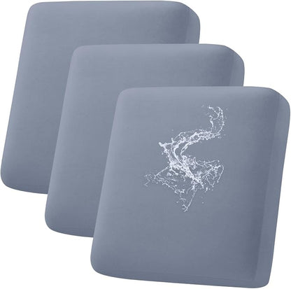 Waterproof Couch Cushion Covers, Stretch Sofa Seat Slipcovers | Stretch Fabric by hyha