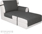 Easy-Going Reversible Couch Cover, Chaise Lounge, Dark Gray/Dark Gray | Machine by Easy-Going